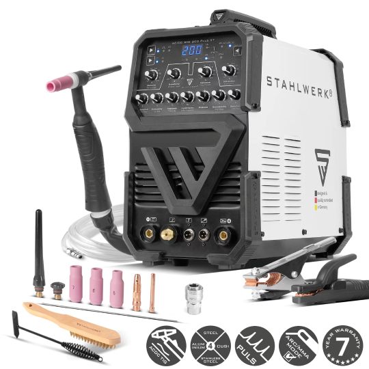 Svářečka STAHLWERK AC/DC TIG 200 Pulse ST